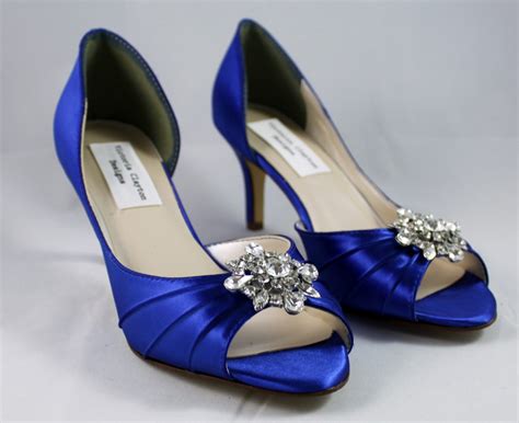 royal blue occasion shoes.